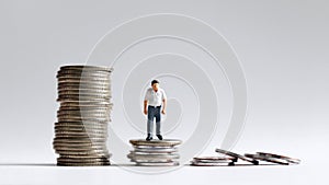 Concept of increase in basic cost of living in old age.